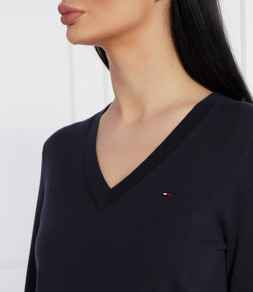 Свитер Tommy Hilfiger - темно-синий(WW0WW42049)