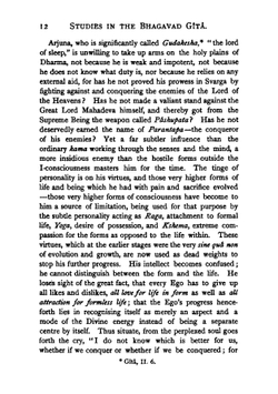 Studies in the Bhagavad Gîtâ. The Yoga of Discrimination | Bhagavan Das