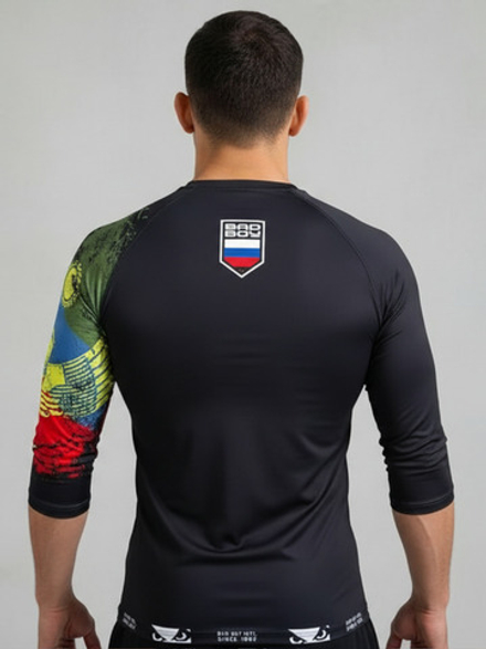 Тренировочная футболка Bad Boy World DAGESTAN черная