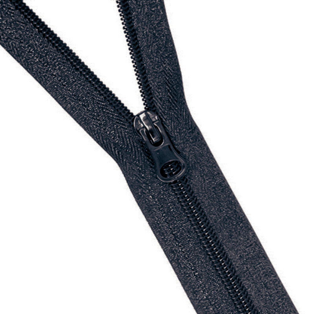 Молния витая, двухзамковая YKK Тип 5, 65см, цв.т.синий
