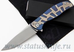 Нож Широгоров Кастом Флиппер 95 Т-узорфотография - 1