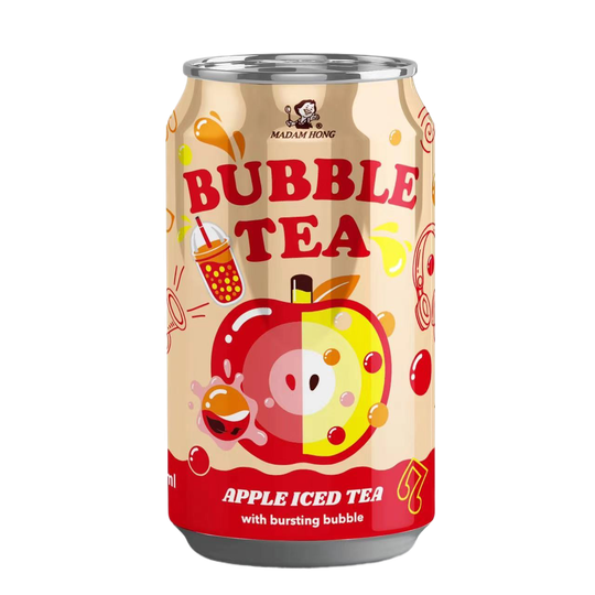 Напиток Bubble Tea со вкусом яблока