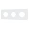 Рамка стеклянная FRM-GLARE-GC-3-WH Arlight 043838