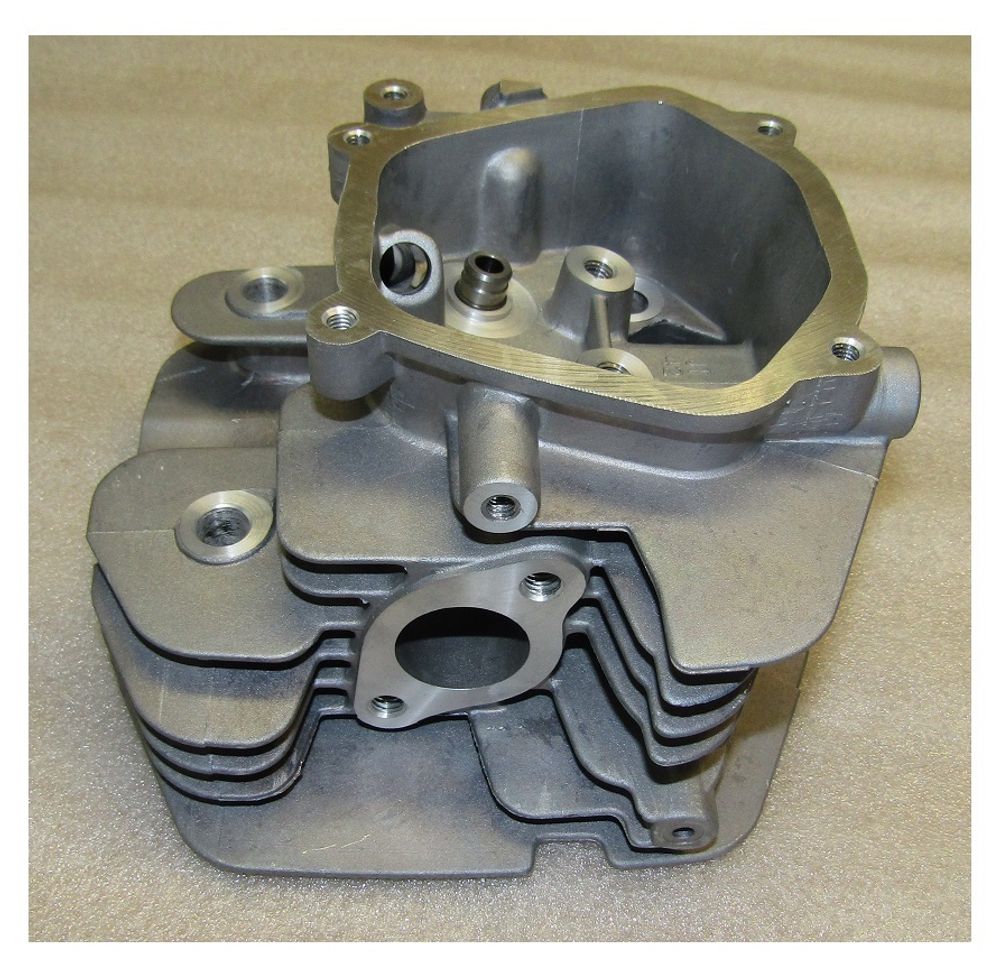 Головка блока цилиндра GX-390 (188F втулки, седла)/Cylinder head, Assy