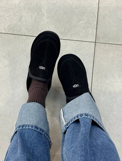 Угги из натуральной замши/натуральная шерсть