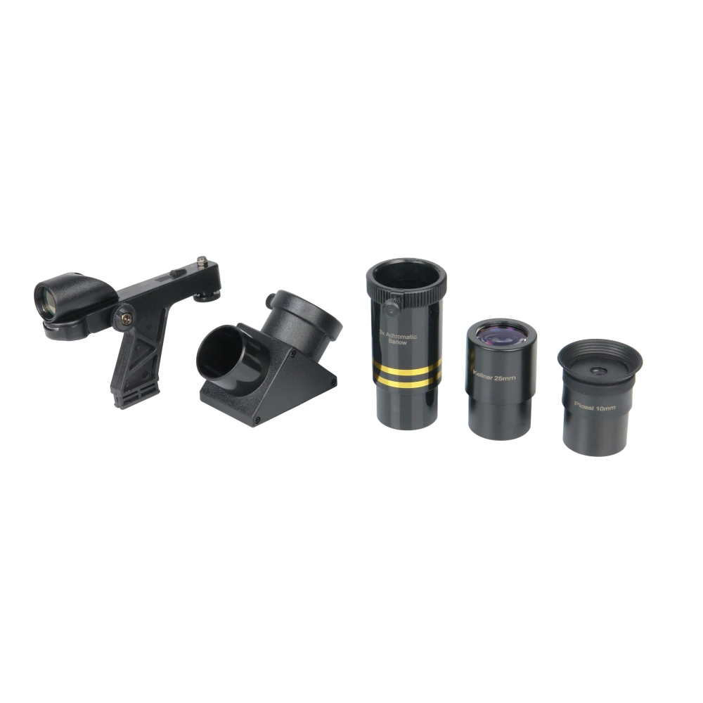 Телескоп Veber NewStar LT60090 AZIII - комплектующие окуляры и линзы