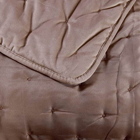 Покрывало 240x260 Sofi De MarkO Иоланта пепельно-розовое