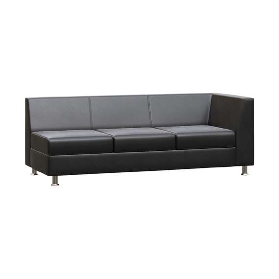 Prime Секция с подлокотником  трехместная левая PR.SP-3 (L) Oregon 16 1850х770х720