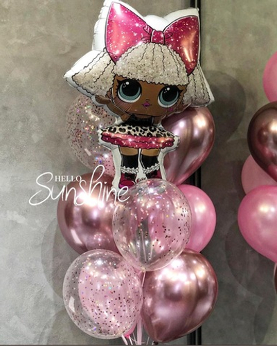 Сет Розовая лол