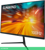 Монитор SunWind SM-24FV222 черный (SM24VB01)