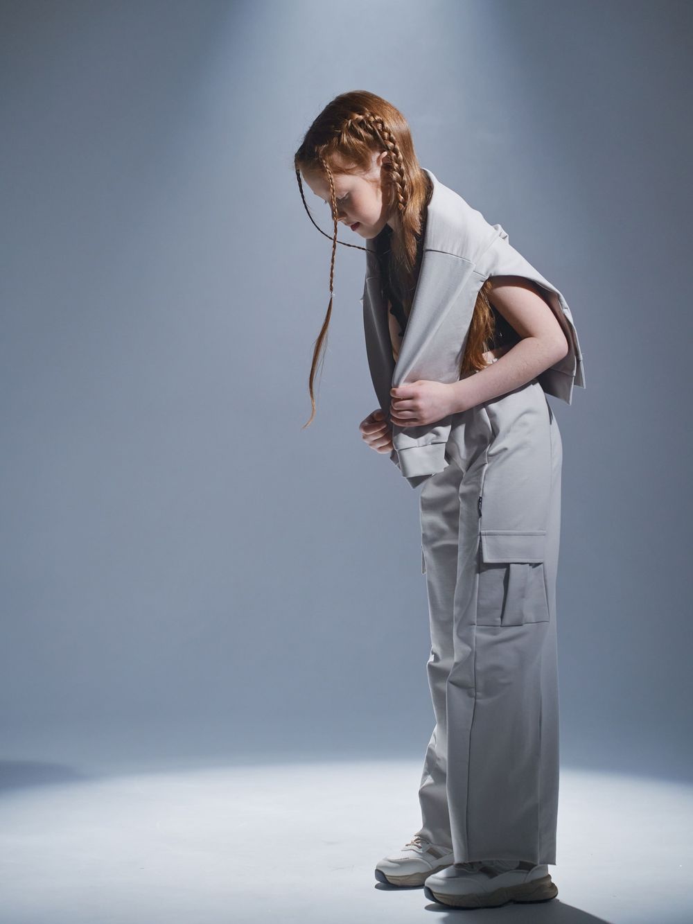 Брюки карго облегченные "Туман" 7+