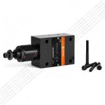 DBDS6P1X/200 - Предохранительный клапан прямого управления Ду6, давление регулировки до 200 бар, тип монтажа - на плиту, элемент регулировки S = винт