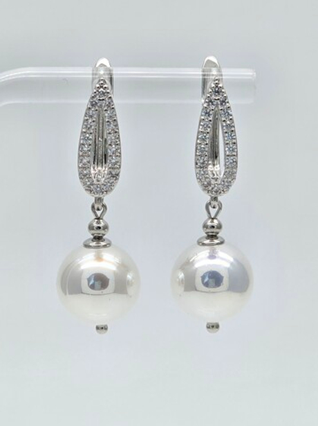 91003852 Серьги Selena Pearls