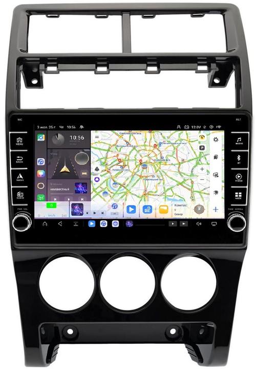 Магнитола для Lada Priora 2013-2018 - Kuberg SF-9066-3 (кнопки и крутилки) Android 13, Быстрая, CarPlay, 4G SIM-слот