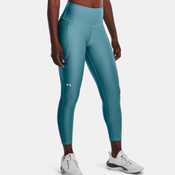 Женские теннисные брюки Under Armour Hi Ankle Warm Up Tight Women - Turquoise