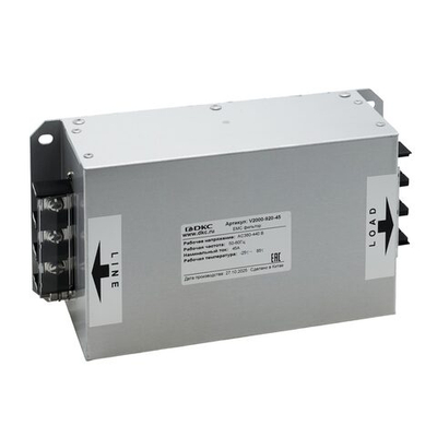 3-х фазный ЭМС фильтр для преобразователей частоты серии V2000