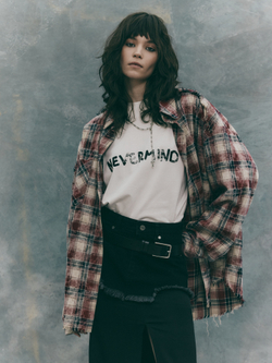 Рубашка Grunge, красная