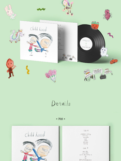 (ПРЕДЗАКАЗ) Альбом AN SANGWOOK - CHILDHOOD Album LP