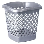 Корзина для мусора Офис квадратная (Серый)