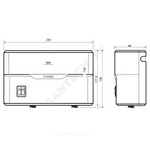 Водонагреватель электрический проточный LIBERTY 5 KW COMBI кухня+душ Atmor 3520246