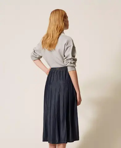 TWINSET Юбка на кулиске с разрезом