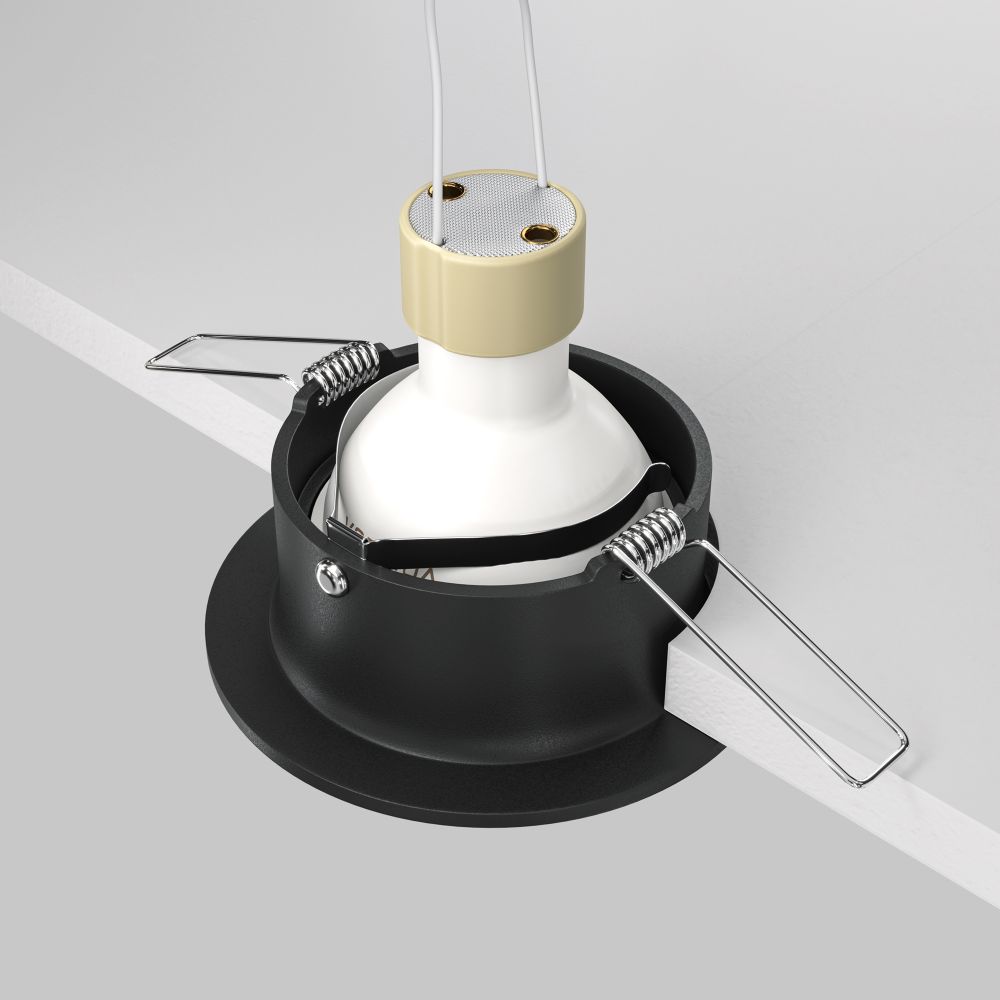 Встраиваемый светильник Maytoni Metal Slim DL027-2-01B