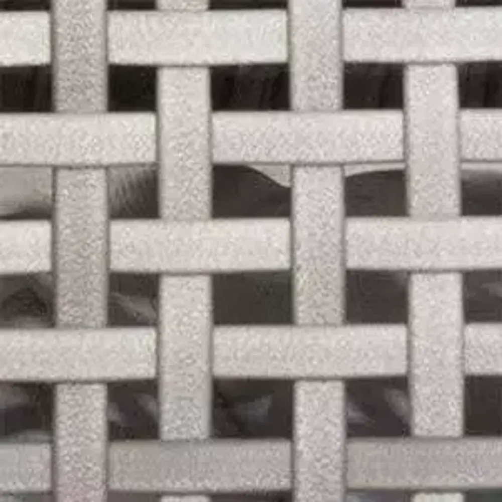 "Тито" журнальный столик из искусственного ротанга, цвет серый