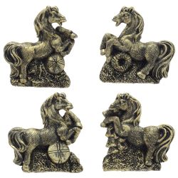 GAEM Магнит "Лошадка", L6 W1,5 H7 см, 4в.