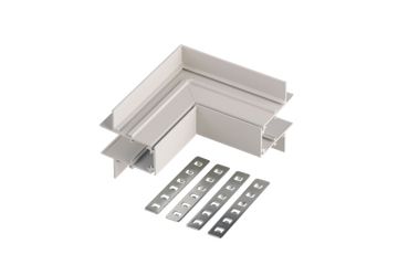 20AZ O90-W (1/50) Внешний угловой соединитель для встраиваемого шинопровода