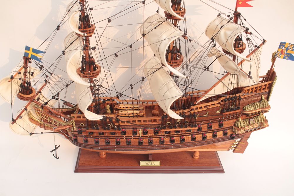 Van Der Heijden Модель парусника Wasa, Швеция