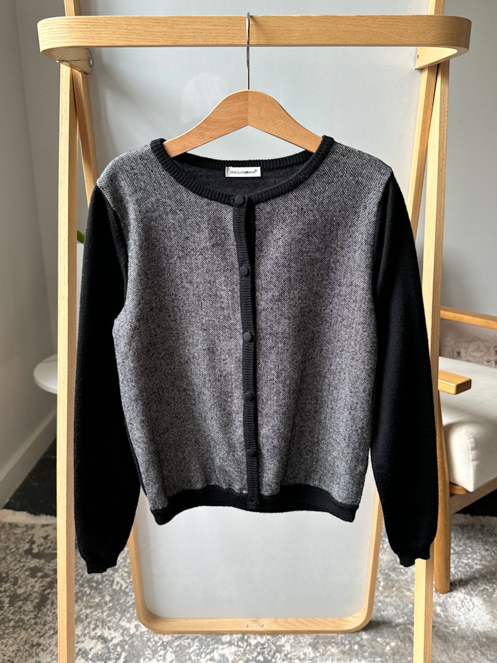 Кардиган из шерсти с хлопком Dolce & Gabbana, 128