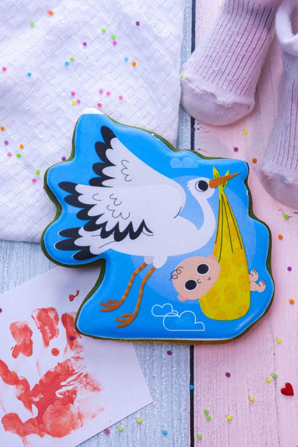 Пряник ≈ 10 см, форма: на выбор