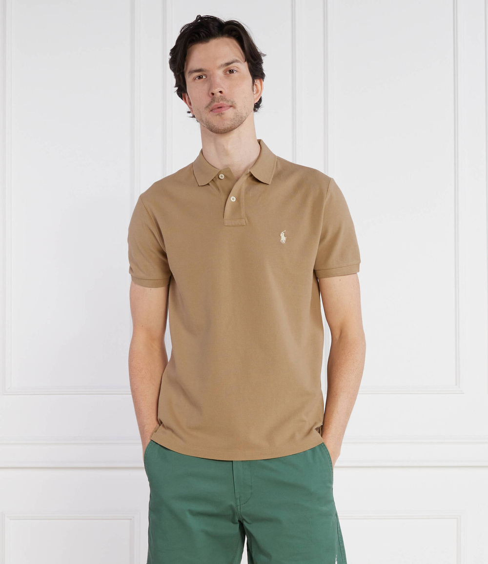 Поло POLO RALPH LAUREN - светло-коричневый(710680784)