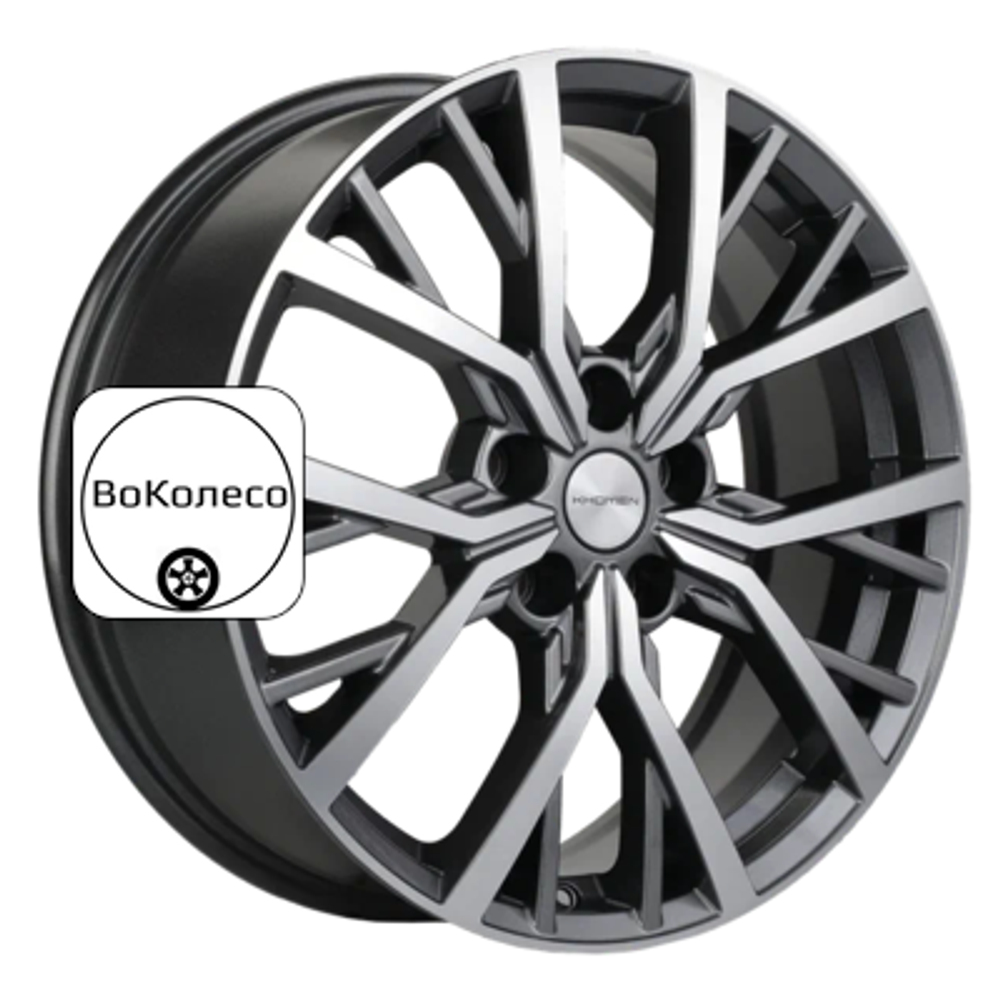 7x18/5x114,3 ET45 D60,1 KHW1806 (Changan/Geely/Lexus/Suzuki/Toyota) Gray-FP Khomen Wheels