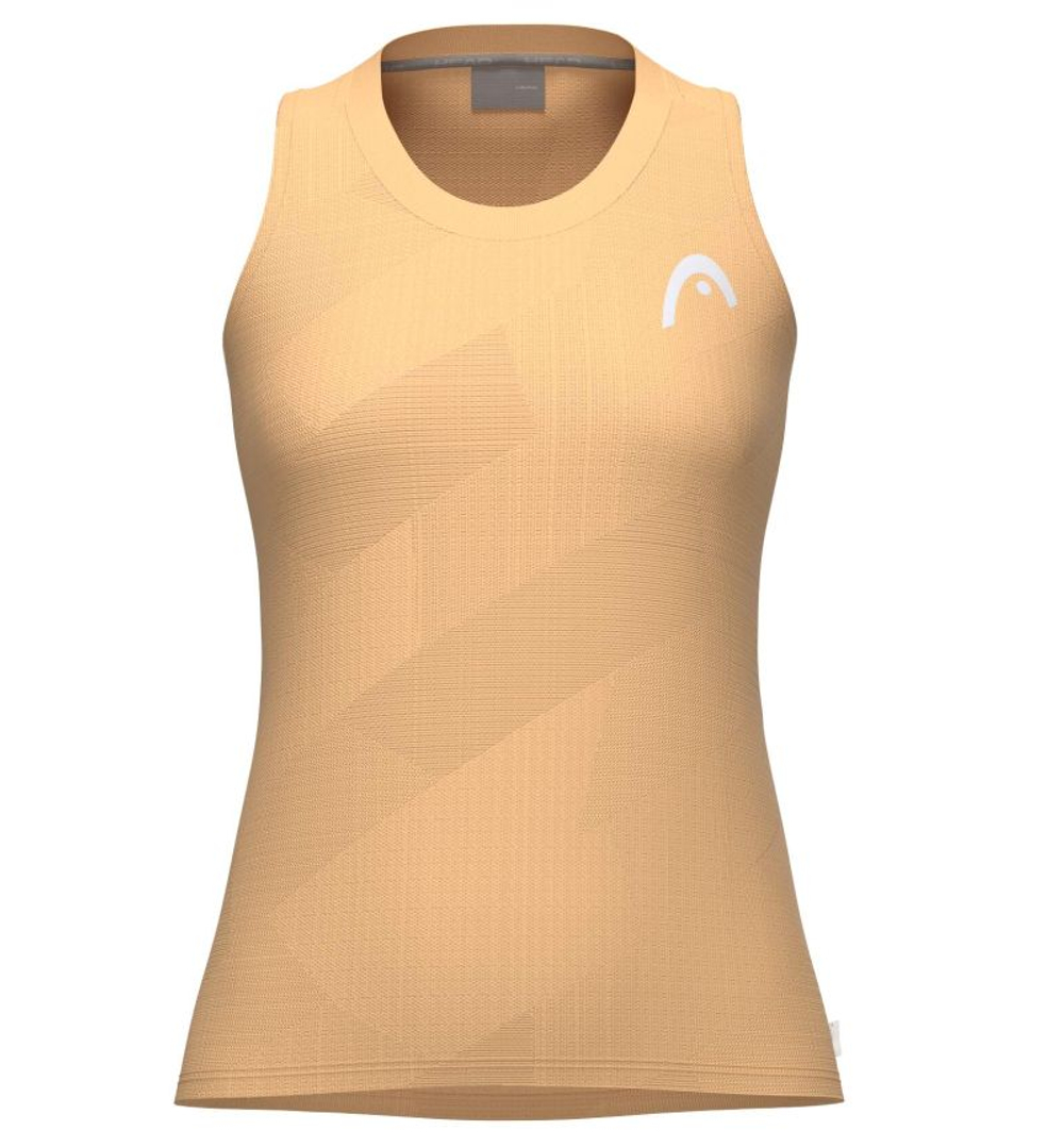 Женский топ теннисный Head Pro Tank - apricot