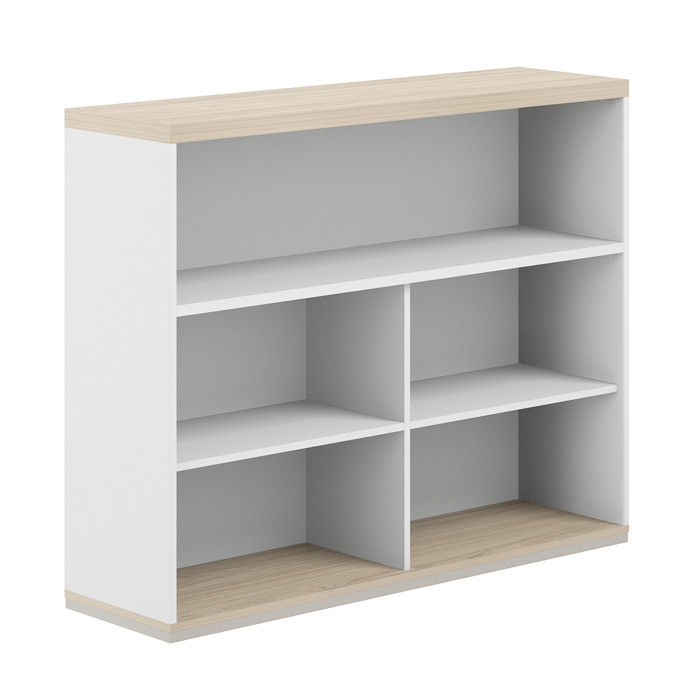 Стеллаж-комбо односторонний AG.251.302.671.WH ALLEGRO (АЛЛЕГРО)