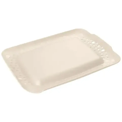 ДОСКА РАЗДЕЛОЧНАЯ УНИВЕРСАЛЬНАЯ 3-в-1 (СУШИЛКА, ПОДДОН) 350х30 ММ бежевый