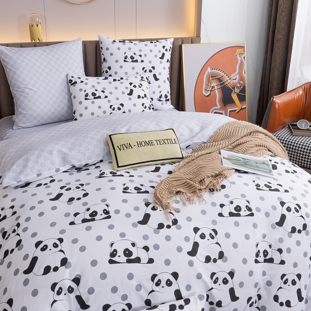 Комплект постельного белья Делюкс Сатин 100% хлопок L454