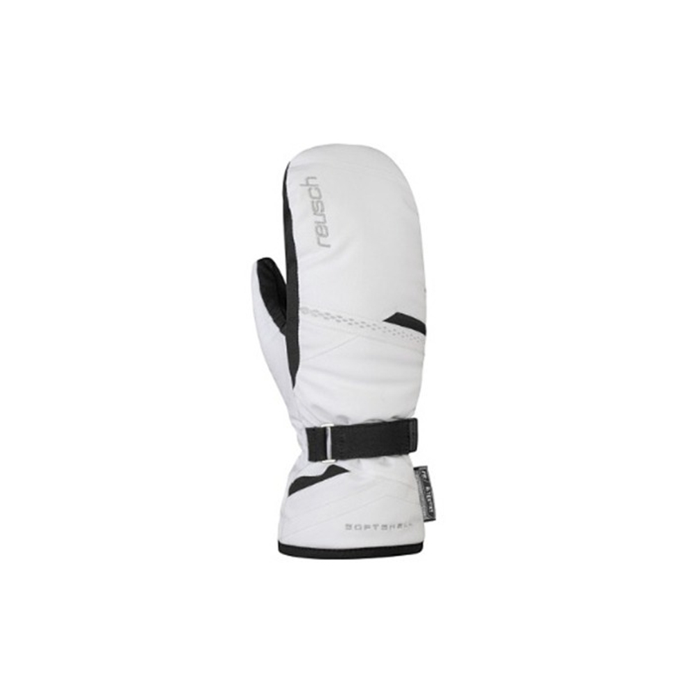 Варежки REUSCH 2021-22 Hannah R-Tex XT Mitten White/Black (inch (дюйм):6,5)