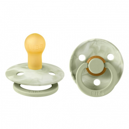 Набор пустышек BIBS Tie Dye 2шт, 0-6 мес