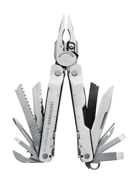 Мультитул Leatherman SuperTool 300, 19 функций, нейлоновый чехол