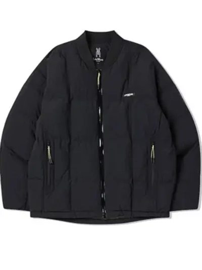 Стеганный пуховик средней плотности