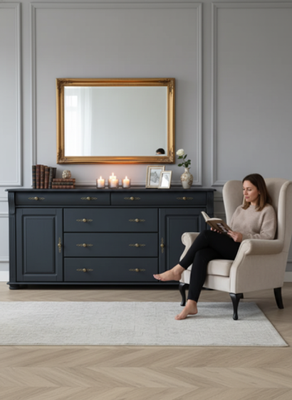 Комод для одеждый Сюзанна, с ящиками, деревянный