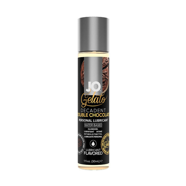 Вкусовой лубрикант "Яркий вкус двойного шоколада" / Gelato Decadent Double Chocolate 1oz - 30 мл.
