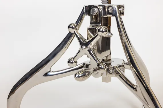 Кофейный столик "Лофт" Серебро