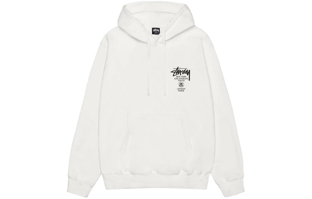 Худи Stussy World Tour Hoodie Logo, 3923658