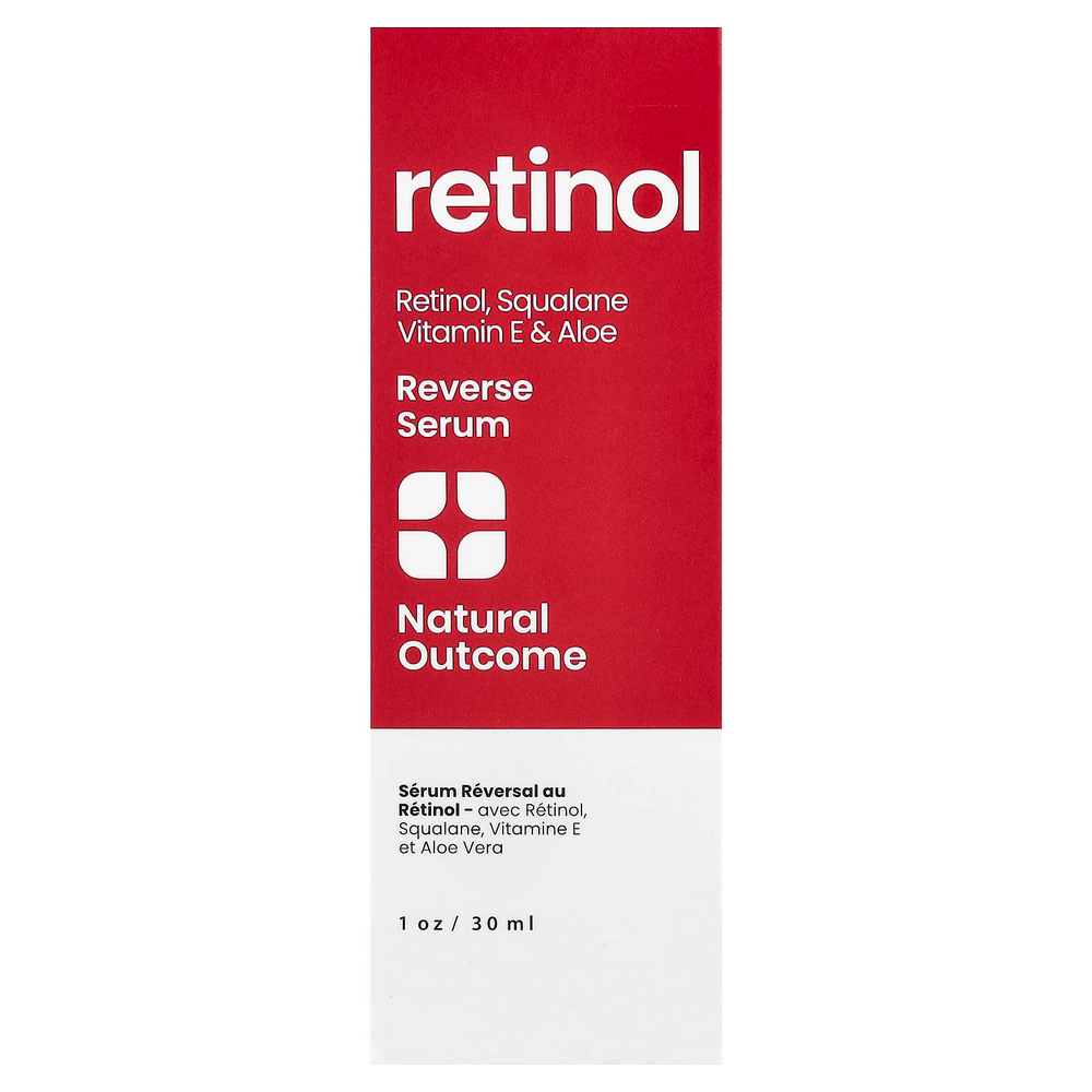 Natural Outcome, ретинол, возвратная сыворотка, 30 мл (1 унция)