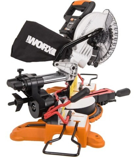 Пила торцовочная аккумуляторная Worx WX845.9 20В, 216 мм, без АКБ и ЗУ