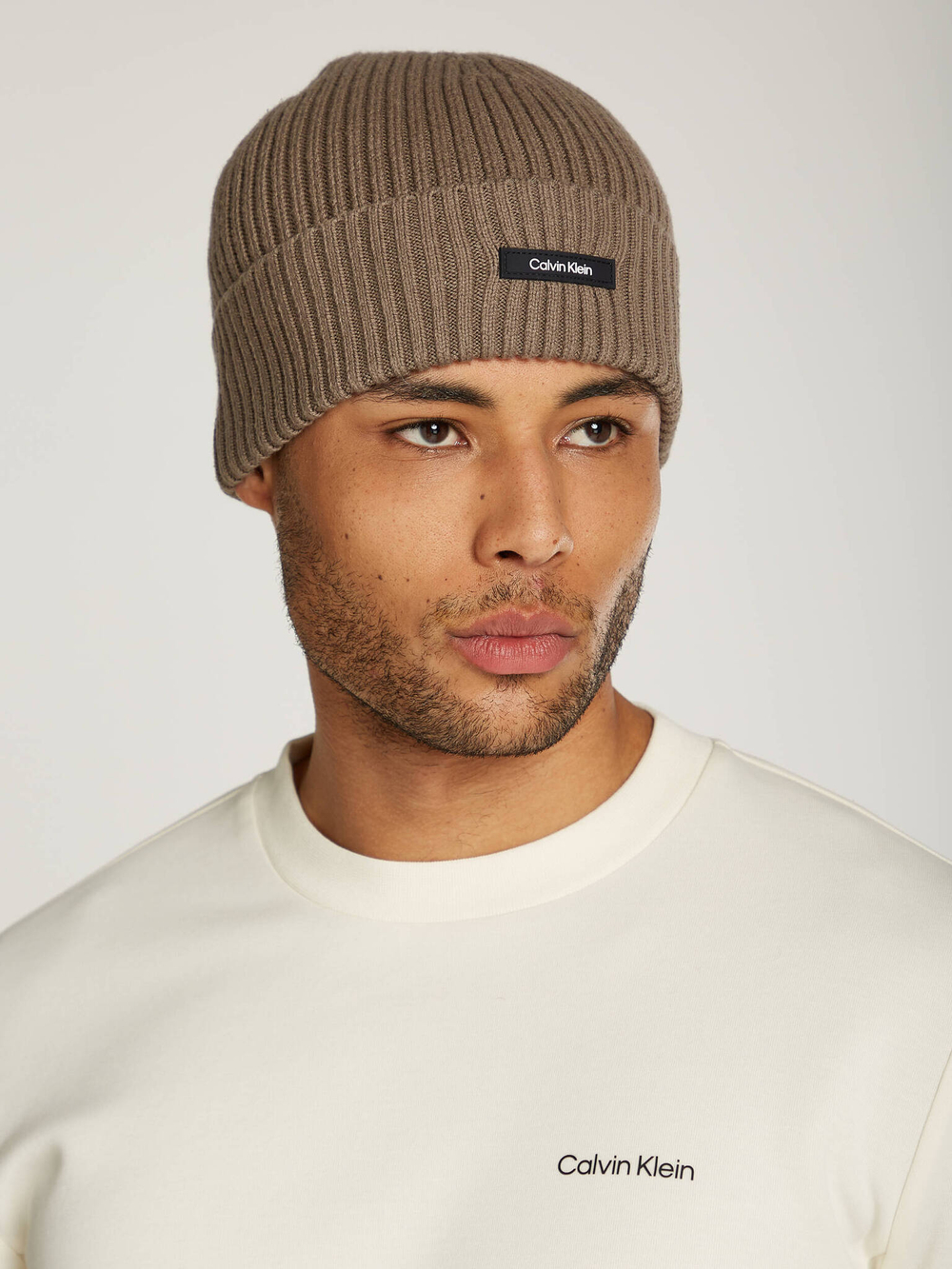 Шапка Calvin Klein - бежевый(K50K512362)