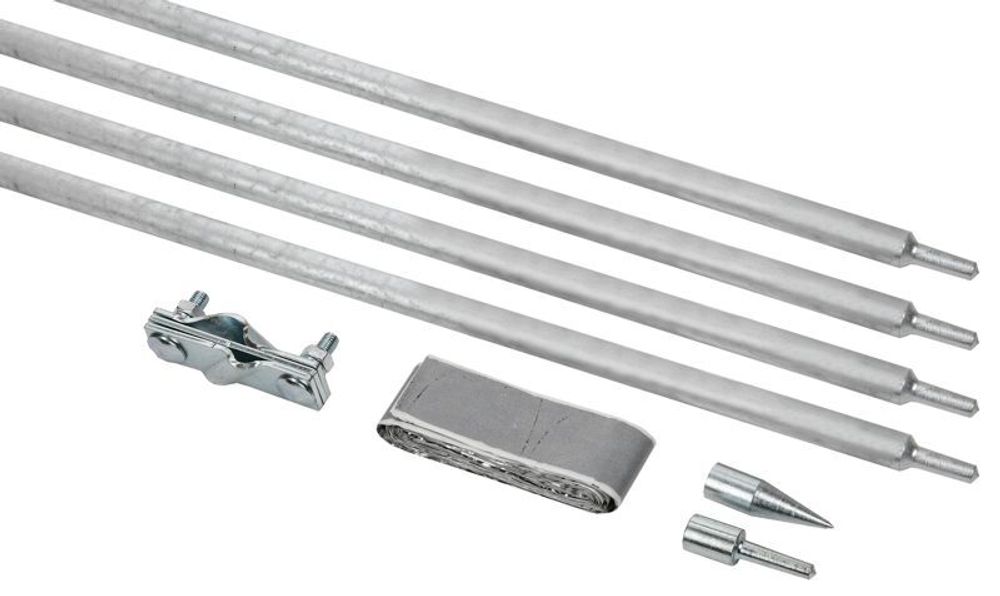 Комплект заземления верт. d16 дл.6м (4х1.5м) безмуфт. сталь гор. оцинк. IEK ZKZ11-14-016-06 Комплект заземления верт. d16 дл.6м (4х1.5м) безмуфт. сталь гор. оцинк. IEK ZKZ11-14-016-06